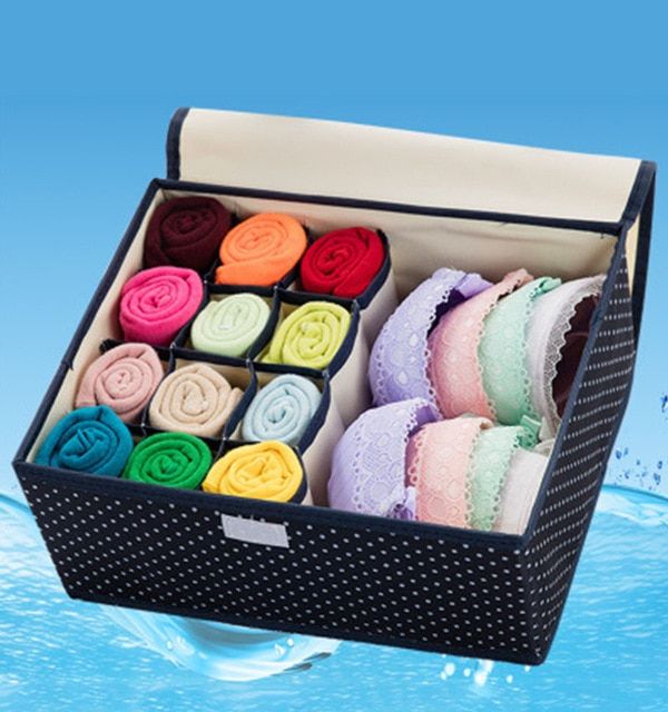 Waterproof Oxford Cloth Underwear Storage Box