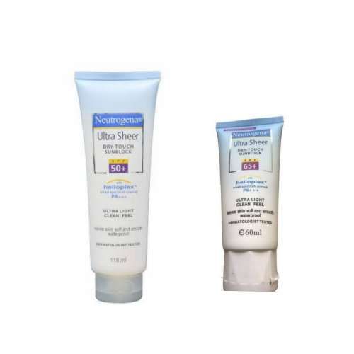 Ultra Sheer Sunblock118ml & 60ml