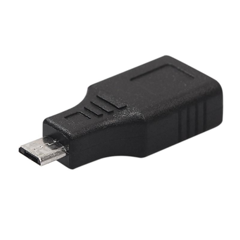 USB 2.0 Female to Micro USB 5 Pin Male Plug OTG Adapter-