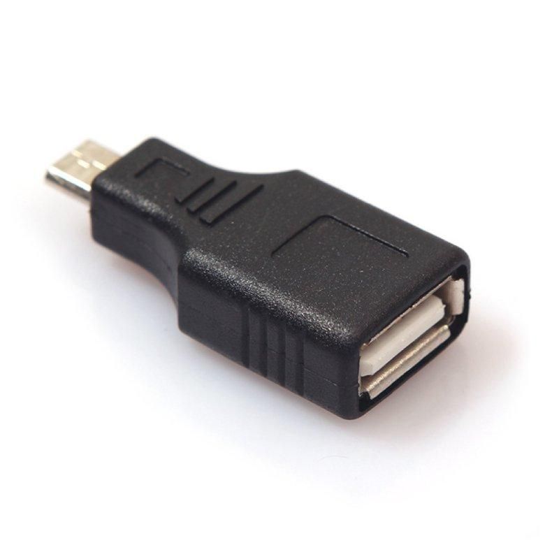 USB 2.0 Female to Micro USB 5 Pin Male Plug OTG Adapter-