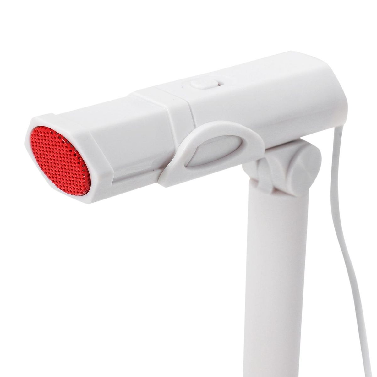 Microphone For Computer Adjust SwitchWhite 3.5Mm)