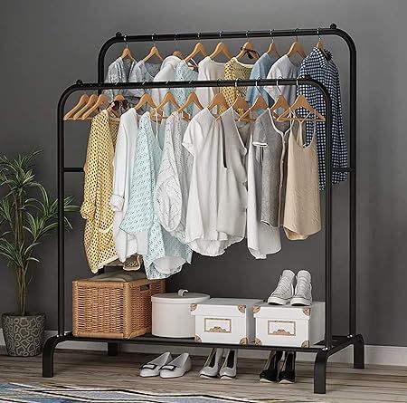 Metal Multipurpose Clothes Rack