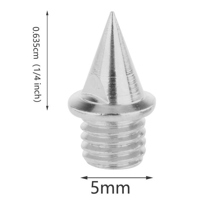 Shoe Spikes Replacement For Track Field Shoes Sprint Sports Silver