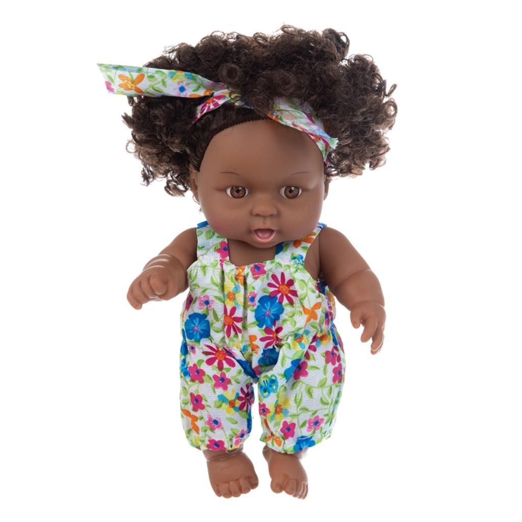 Reborn Girl Doll Vinyl Silicone Body Baby Doll With Suspender Pants