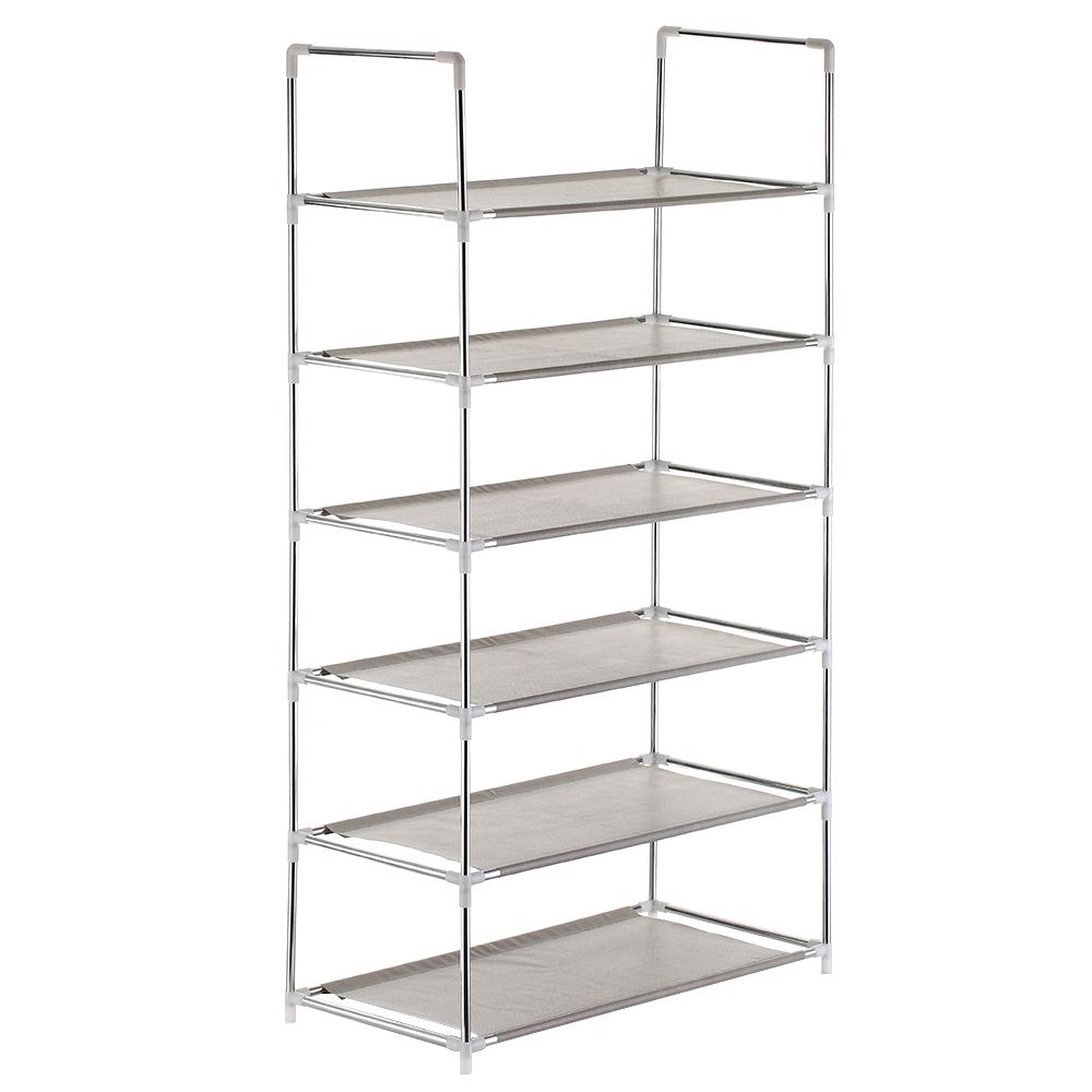 6-Tier Shoe Rack Shoe Tower Shelf Storage Organizer Cabinet
