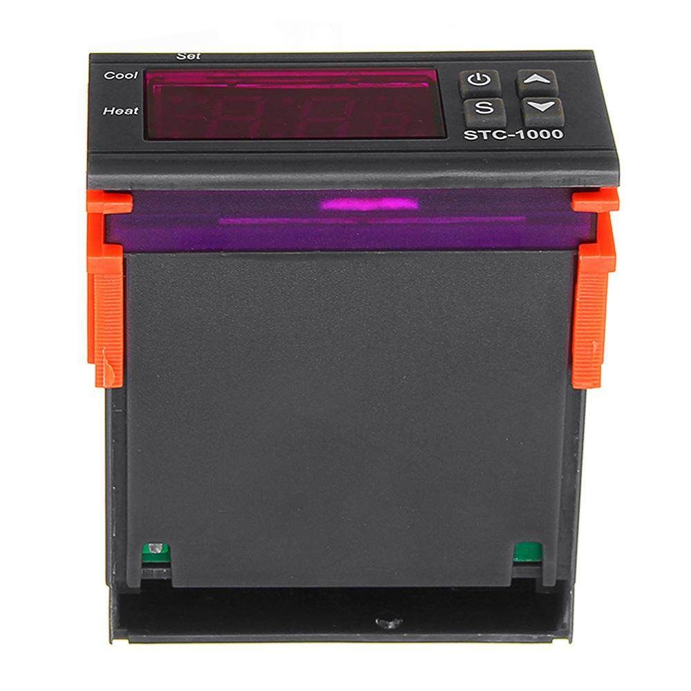 [DC12V] STC-1000 10A 2 Relay Output LED Digital Temperature Controller Thermostat Incubator With Sensor Heater And Cooler DC12V