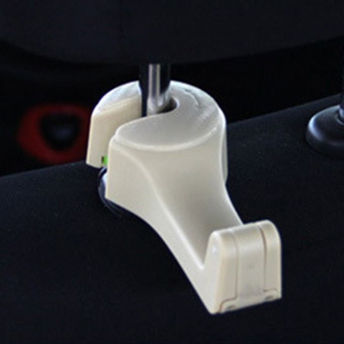Universal  Ar Headrest Hook Phone Holder  Ar Ba K Seat Headrest Magneti  Mount-beige