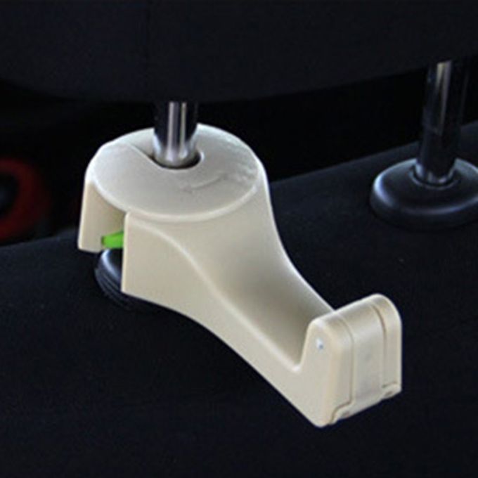 Universal  Ar Headrest Hook Phone Holder  Ar Ba K Seat Headrest Magneti  Mount-beige