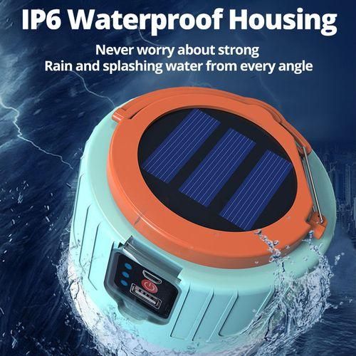 Portable 1000 Watts Solar LED Camping Light USB Rechargeable Bulb