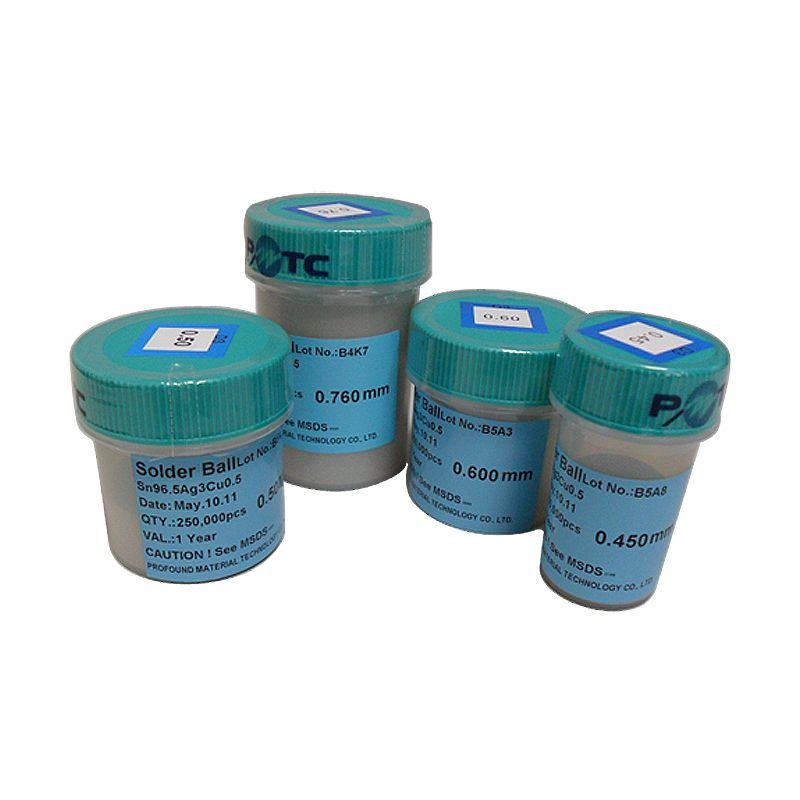 PMTC 250K Lead Free Solder Tin Balls For BGA Rework Station BGA Reballing
