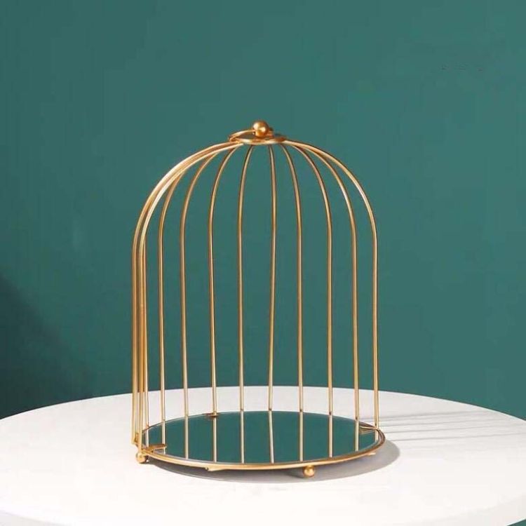 Cosmetic Storage Rack, Size:Small, Color:Gold
