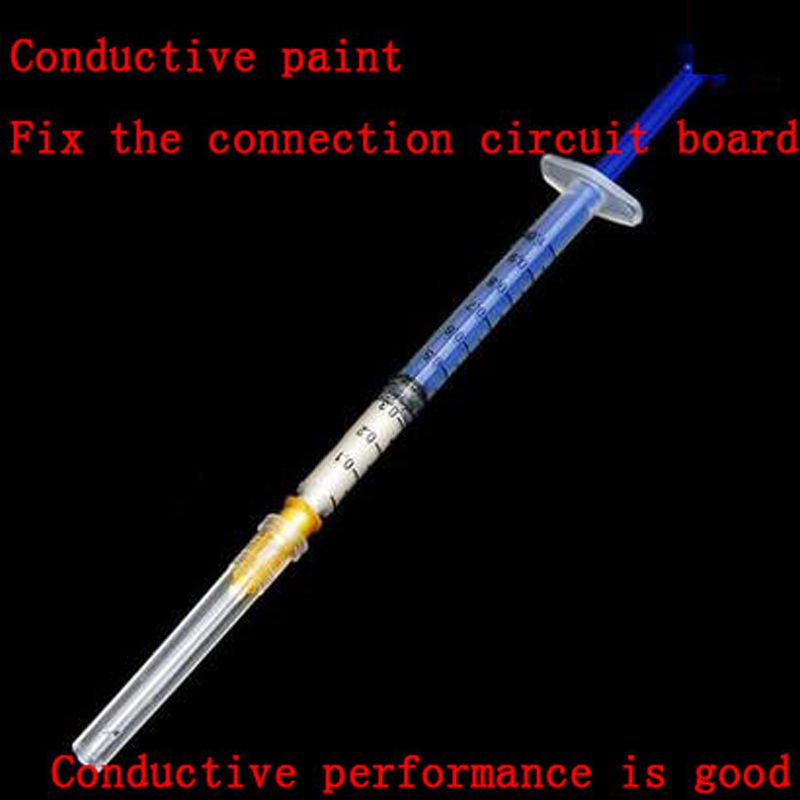3pcs 0.3ml Conductive Silver Paint Conductive Adhesive Conductive Silver Paste For Circuit Board Repair Keyboard Repair