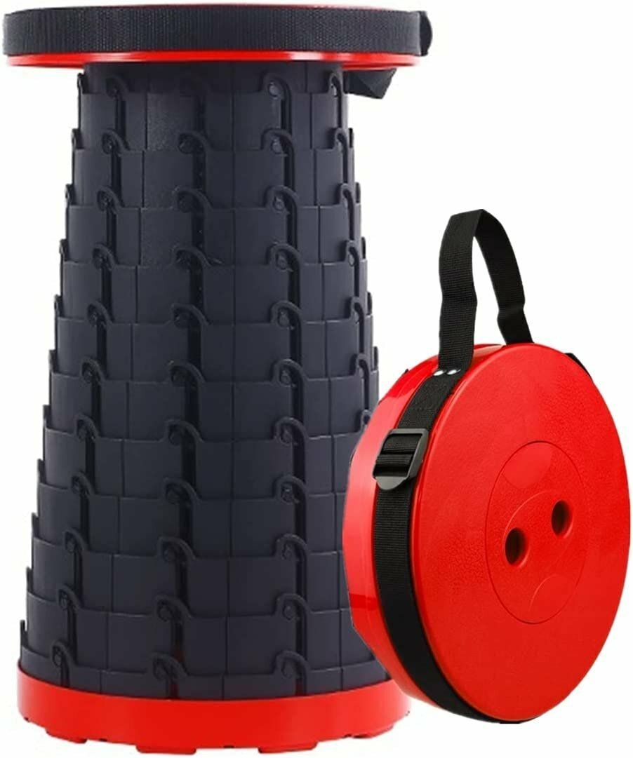 Portable Collapsible Stool Telescoping Compact.