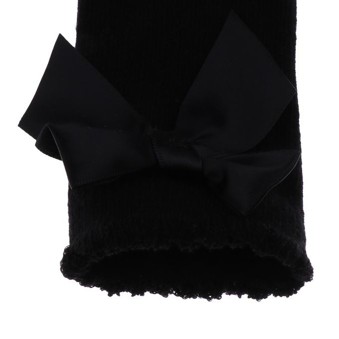 Baby Girls Knee High Socks Bowknot Toddler Babies School Black 2-4T