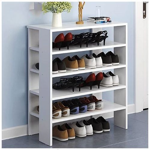 5 Layer Multifunction Shoe Rack - Wooden Shoe Rack