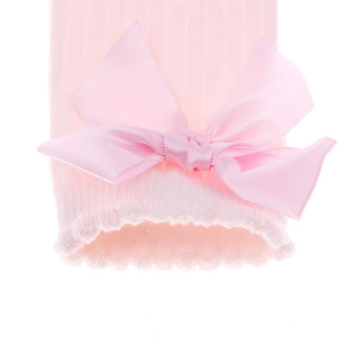 Baby Girls Knee High Socks Bowknot Toddler Babies School Pink 2-4T
