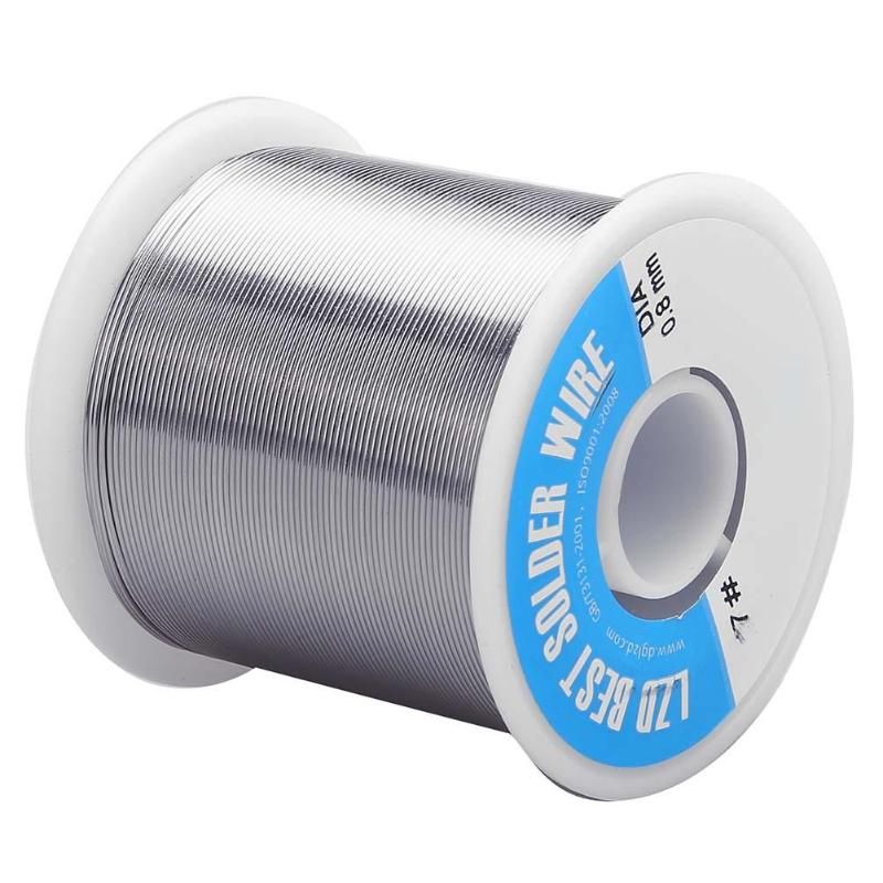 100m 0.8mm Tin Soldering Wire Rosin Flux Roll Core Electronic Solder Tool