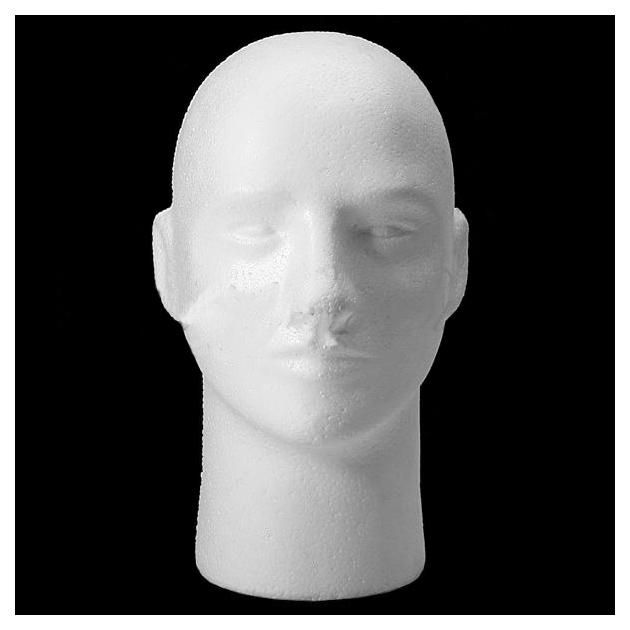 1X Male Female Foam Styrofoam Mannequin Manikin Head Stand Model Wig Hat Display, 2