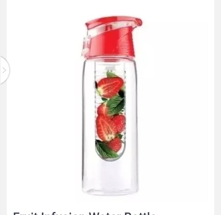 INFUSER WATER BOTTLE - RED