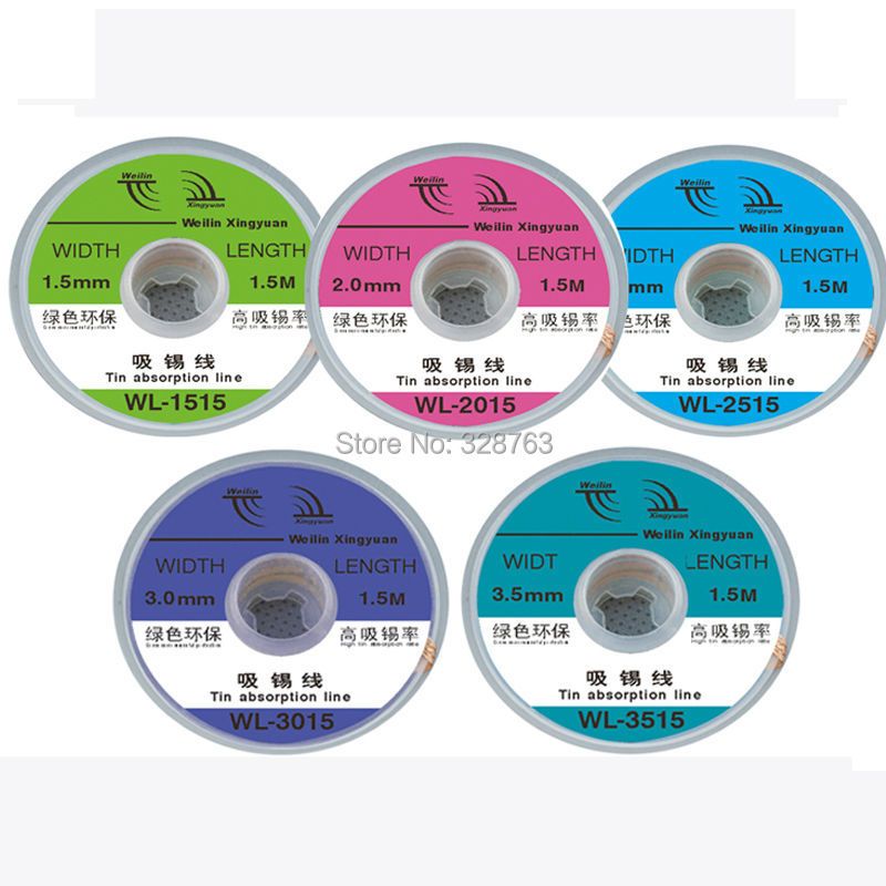 Remover Best Pcs/lot Braid The Solder Wick/Soldering Desoldering BGA WL-1515/2015/2515/3015/3515 Accessory Solder 5 Wire