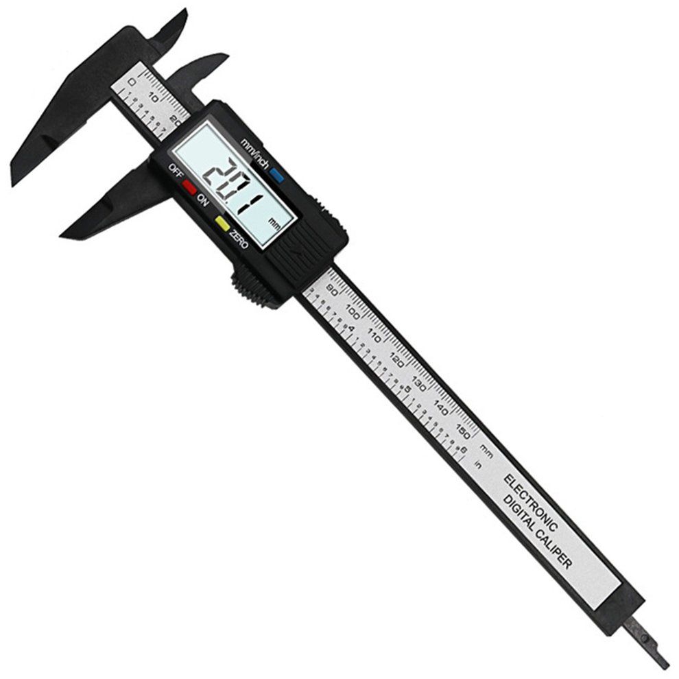 0-1 Mm Digital Vernier   Per Ele Troni  Digital   Per L D S Reen Display-black