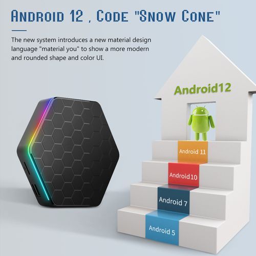 T95Z Plus Android 12.0 Smart TV Box Allwinner H618 4GB+64GB