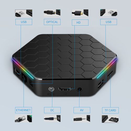 T95Z Plus Android 12.0 Smart TV Box Allwinner H618 4GB+64GB