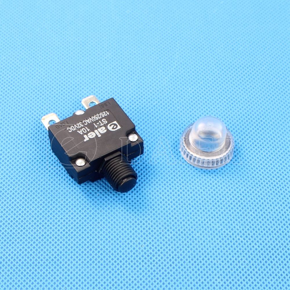 5Pcs Circuit Breaker Overload Protector Switch 5A  10A 15A