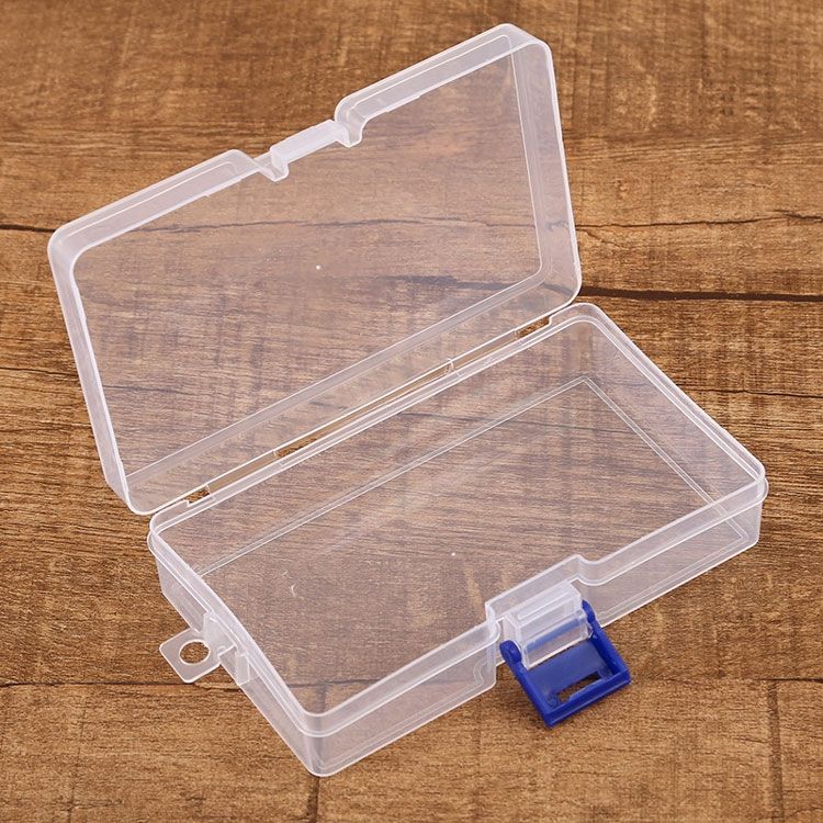 10 PCS Clear Plastic Box Storage Container