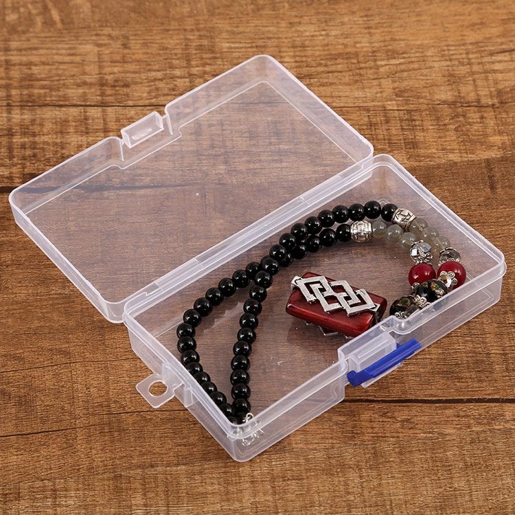 10 PCS Clear Plastic Box Storage Container