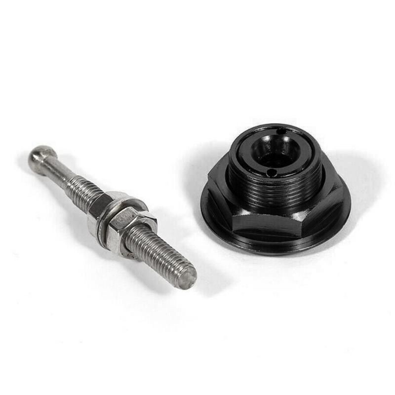 4X Push Button Quick Release Car Hood Bonnet Latch Pin Lock Bumper Clip Black   airride  eibach    accuair   ta technix