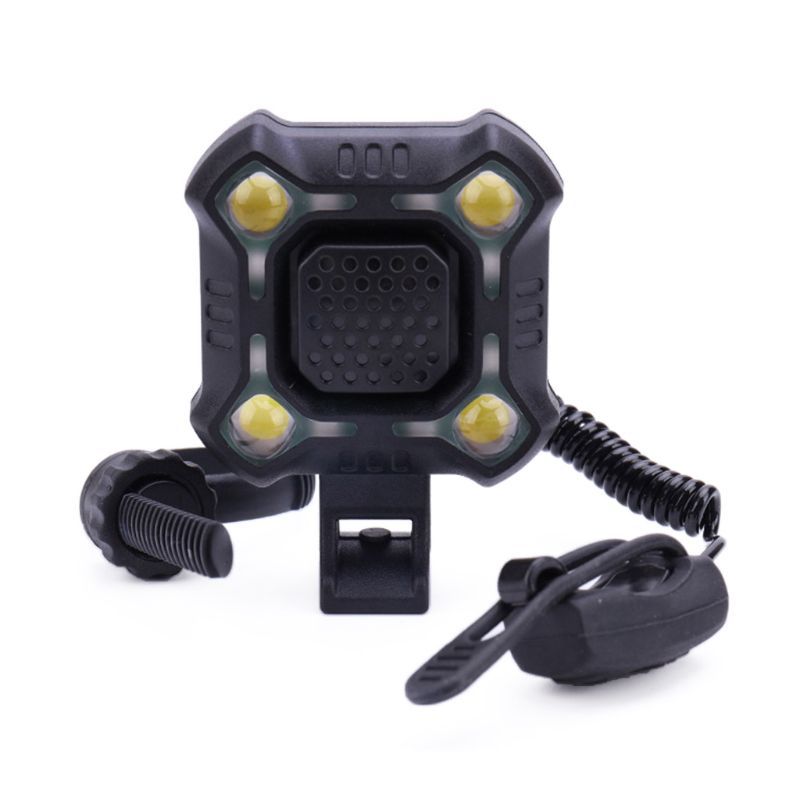 Super Bright Bike Horn Lights Front Usb Rechargeable Led