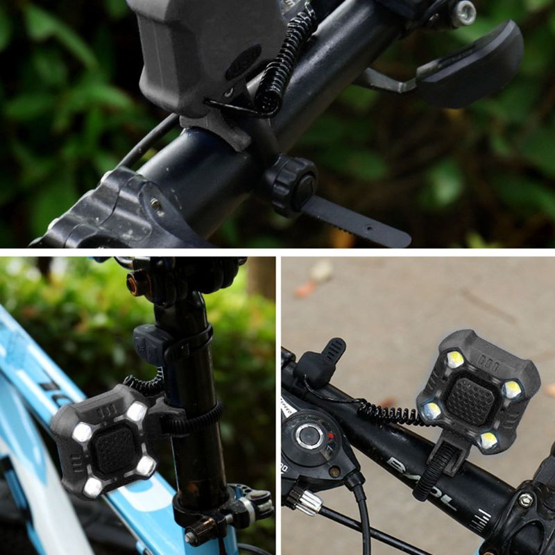 Super Bright Bike Horn Lights Front Usb Rechargeable Led