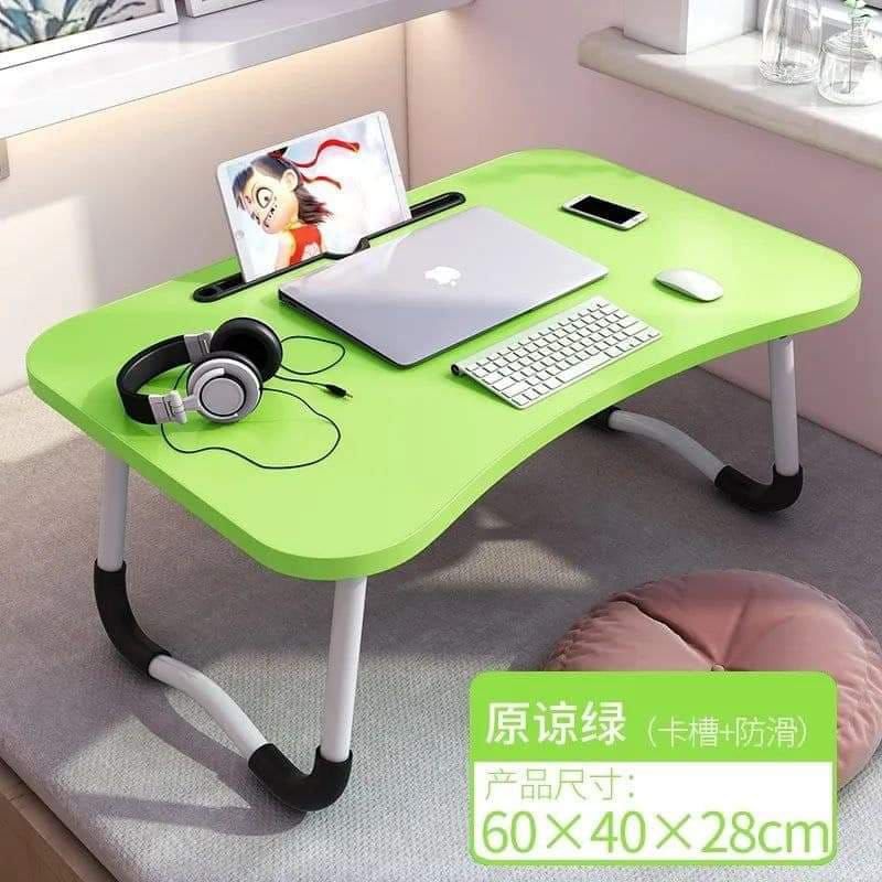 Foldable Bamboo Wooden Laptop Table BedSide Table