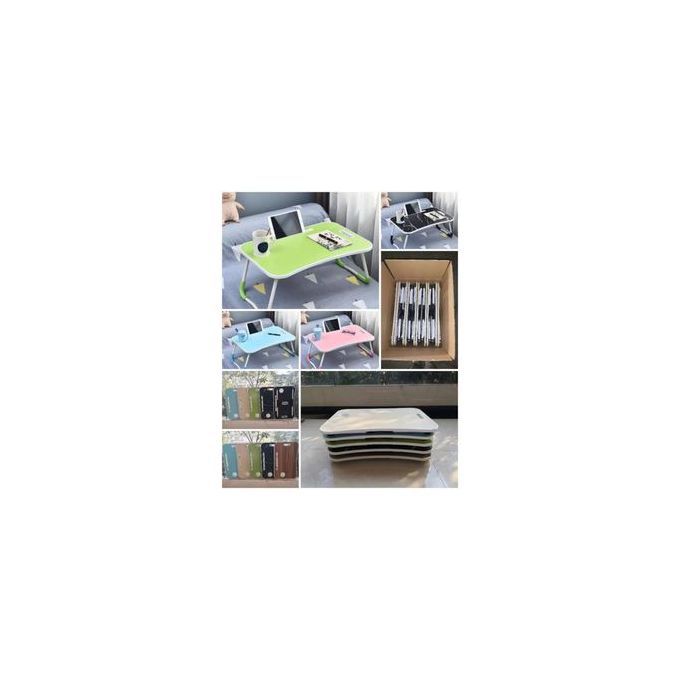 Foldable Bamboo Wooden Laptop Table BedSide Table