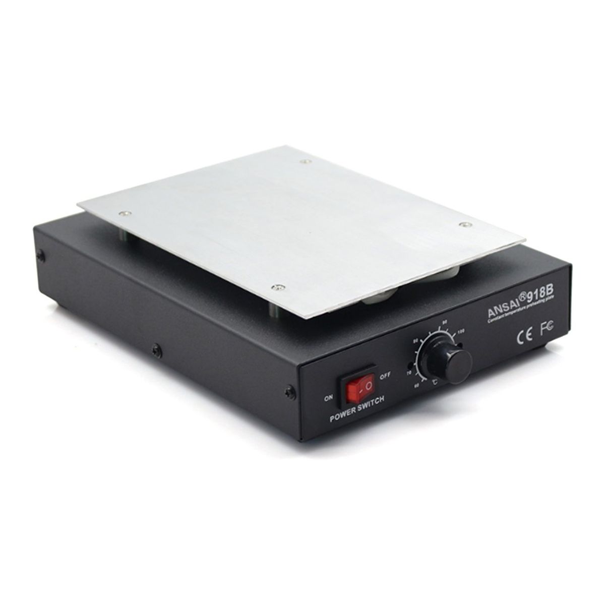 CO LCD Screen Separator Heating Hot Plate Removal Repair Machine For Smart Phones-black