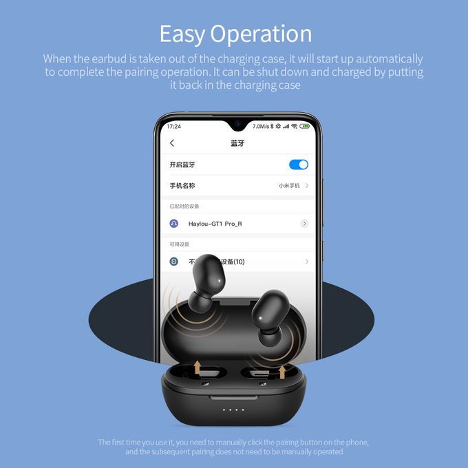 Haylou GT1 Pro  BT Earphone In-ear Headset Mini Waterproof