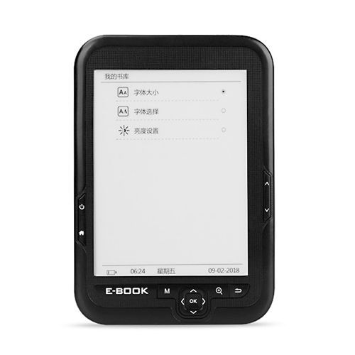 Portable E-book Reader 6 Inch Multifunctional E-reader 4GB