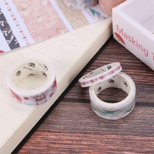 10Pcs/Set Decorative Kawaii Washi Tape Set