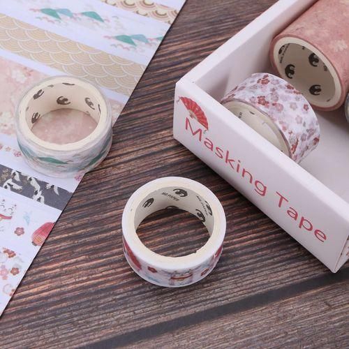 10Pcs/Set Decorative Kawaii Washi Tape Set