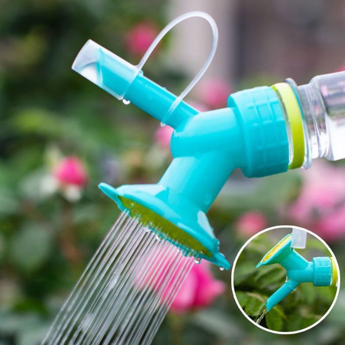 2 In 1 Bottle Cap Sprinkler Dual Head Bottle Watering Spout