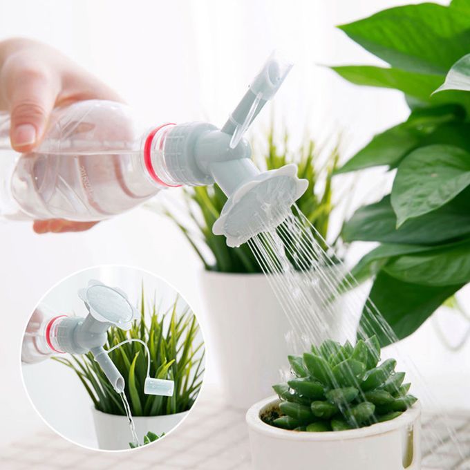 2 In 1 Bottle Cap Sprinkler Dual Head Bottle Watering Spout