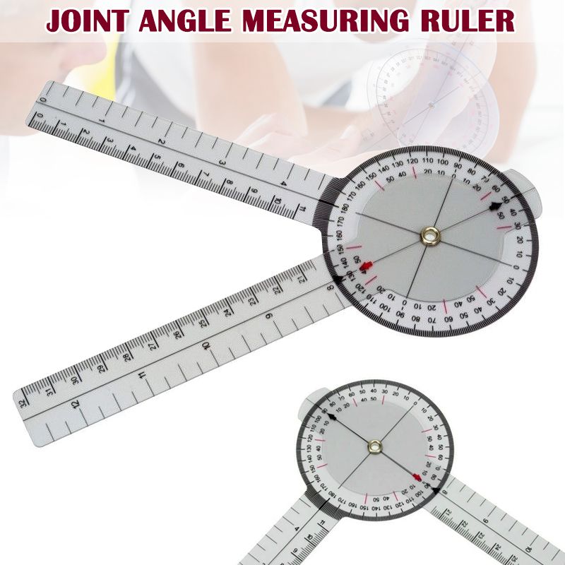 13 Inch 33cm Calibrated Goniometer Medical Joint Ruler 360