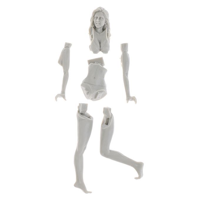 Sand Armor Scenery Building Prop 124 Sexy Girl Figure DIY Body Parts