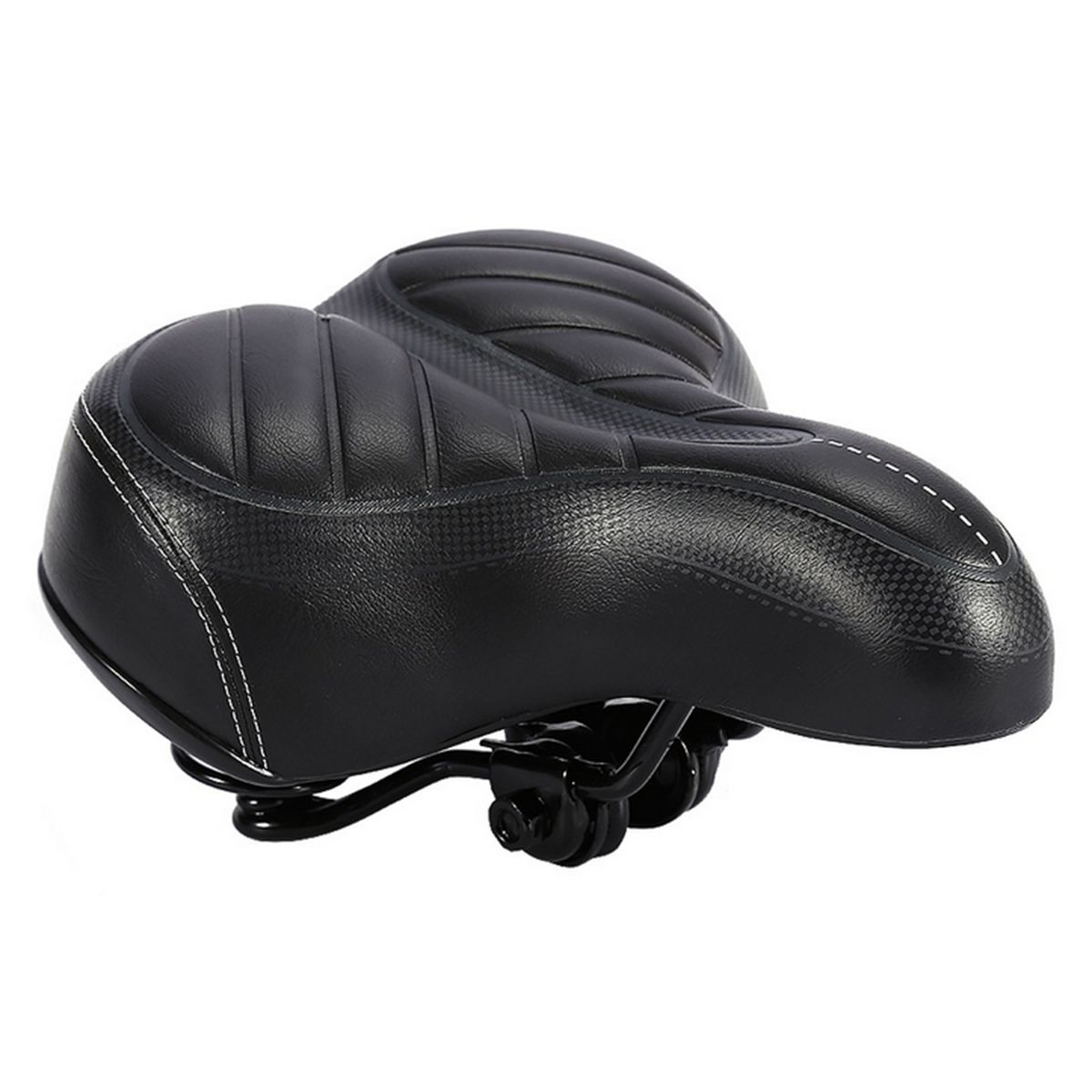 Wide Big Bike Saddle Seat Shockproof Wear-resistant Soft