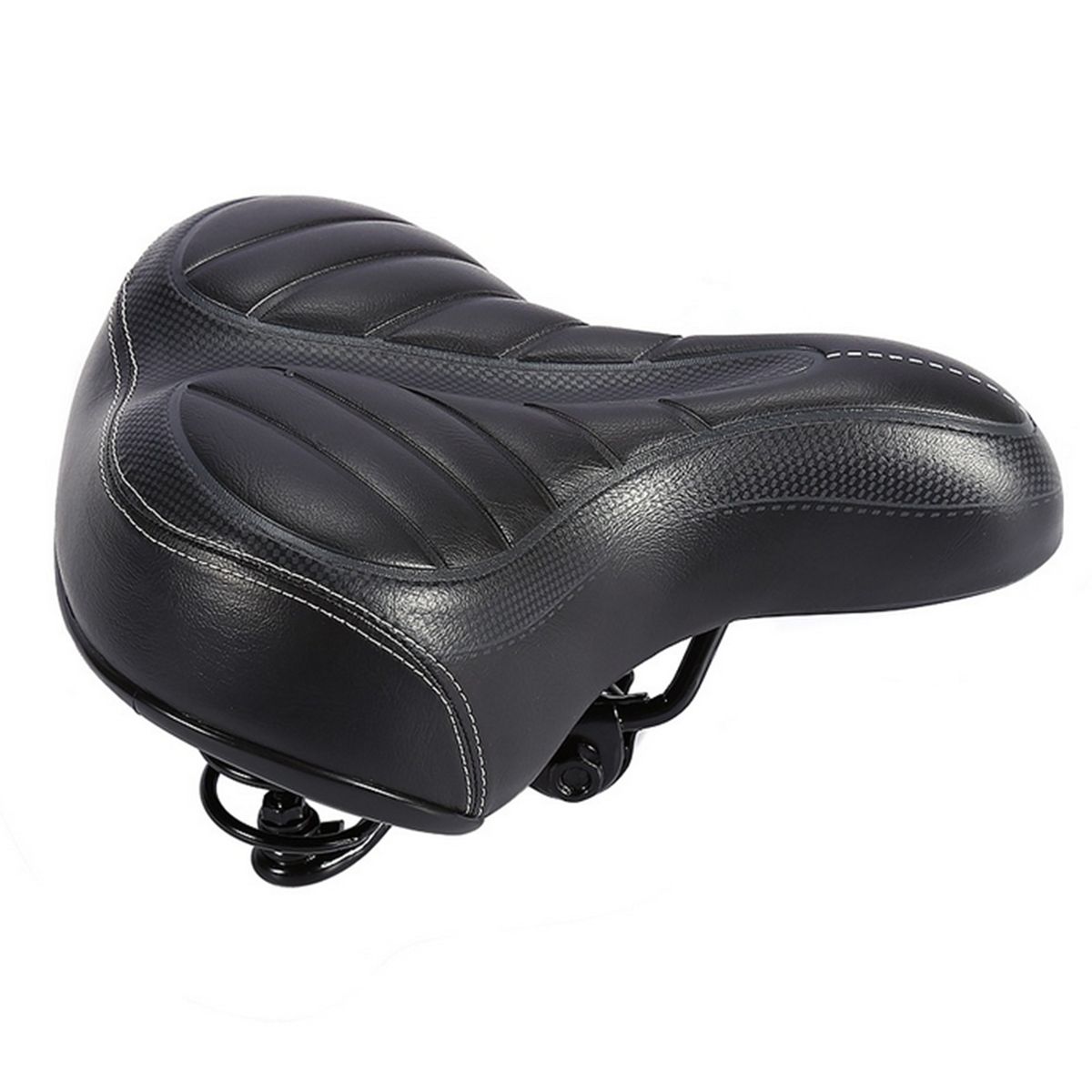 Wide Big Bike Saddle Seat Shockproof Wear-resistant Soft