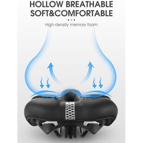 WEST BIKING Hollow Breathable Bicycle Saddle Men