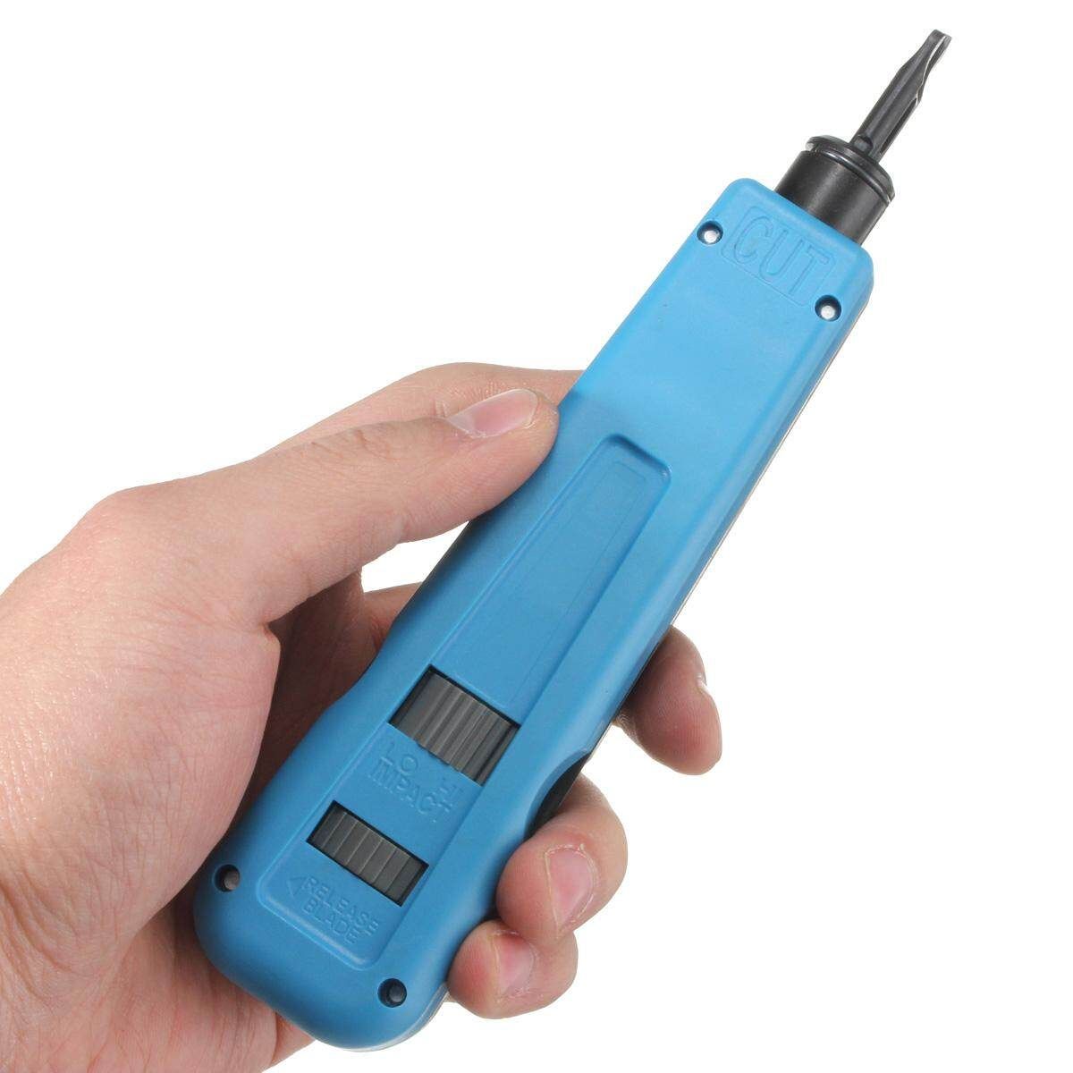 IDC Telephone Socket Wiring Punch Down Tool Wire Impact Insertion Punchdown