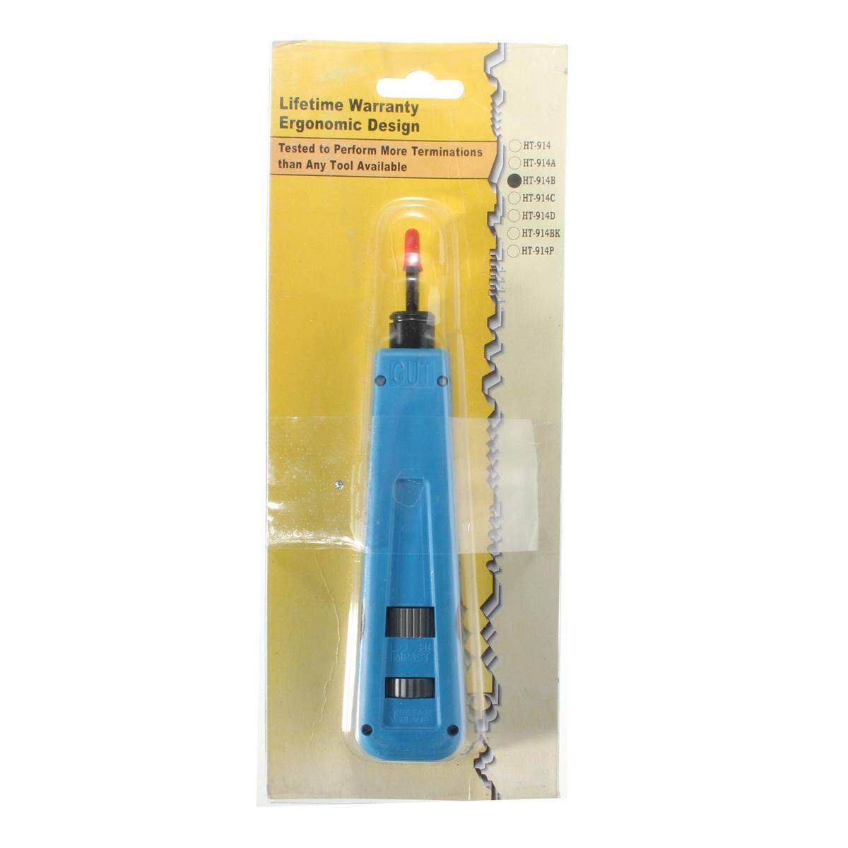 IDC Telephone Socket Wiring Punch Down Tool Wire Impact Insertion Punchdown