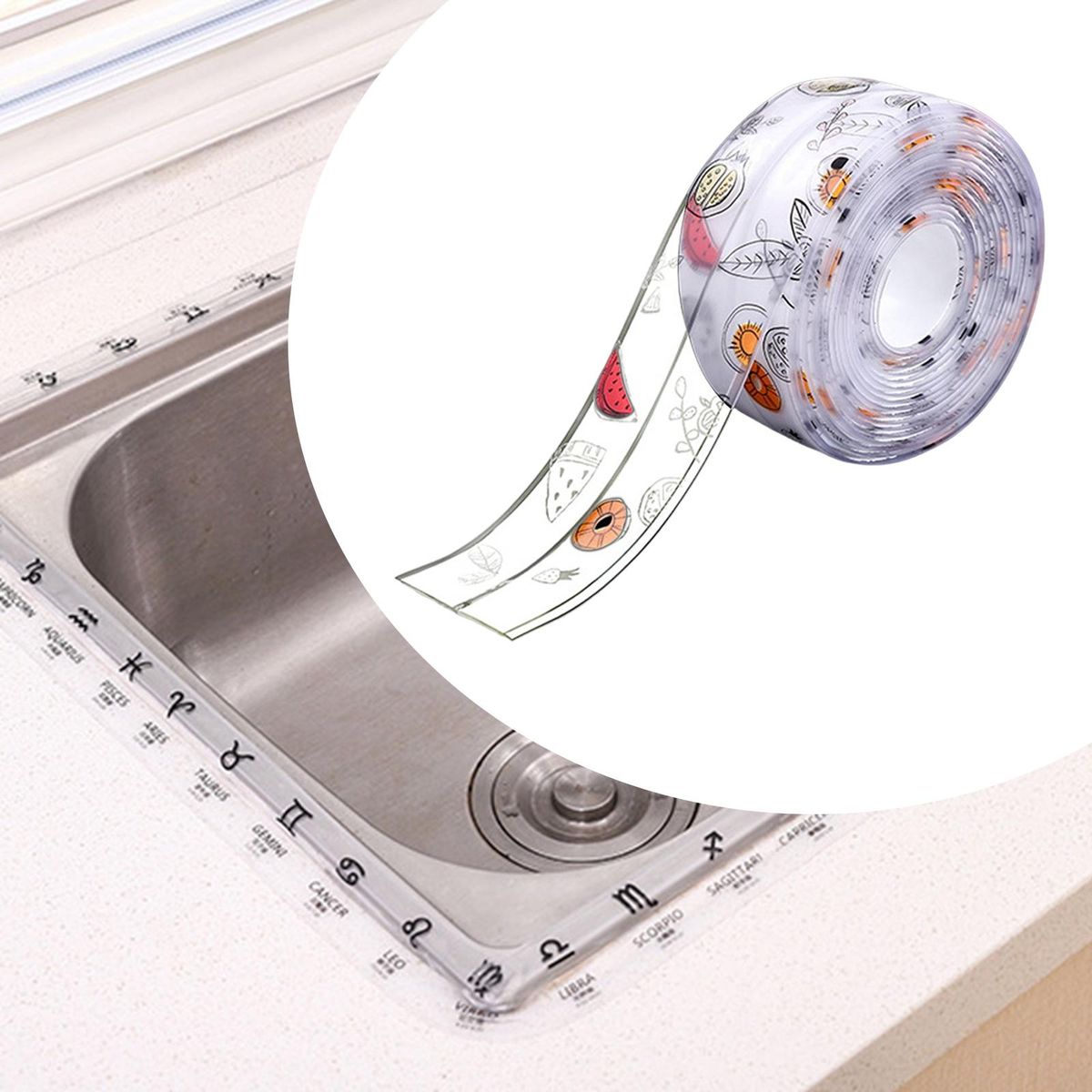 Bath Sealing Strip Tape Door Tape Wall Sticker For Wall A